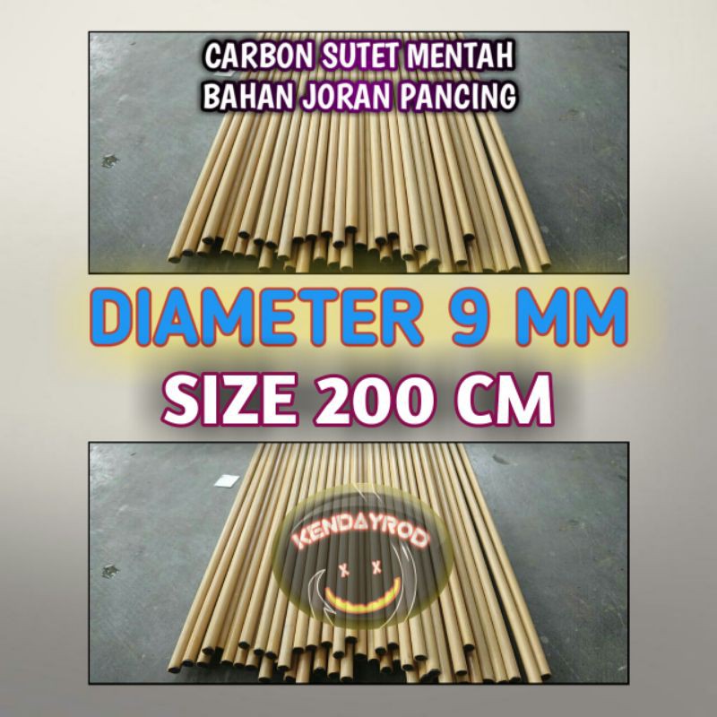 CARBON SUTET MENTAH 9 MM