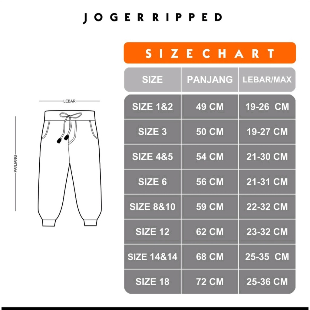 SALE COD FREE ONGKIR Jogger ripped Old navy Usia 1 sampai 8 tahun JEANS ANAK denim-3