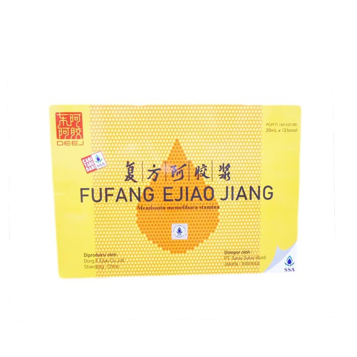 Fufang Ejiao Jiang Obat Demam Berdarah Penambah Trombosit Ecer 6 Botol