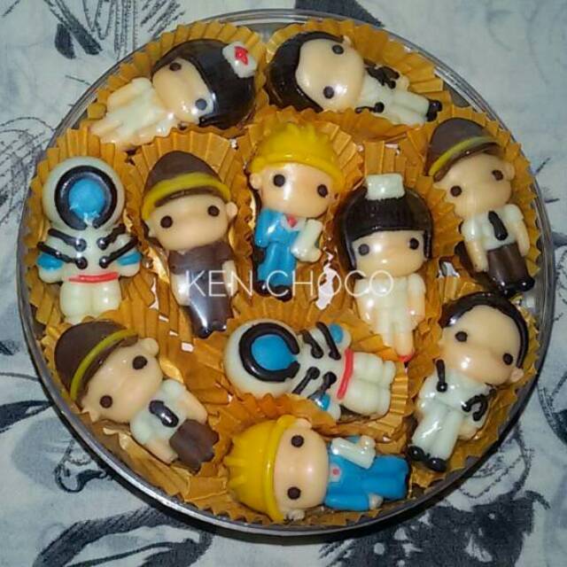 

Coklat seri profesi/ astronot polisi suster pilot insinyur dokter