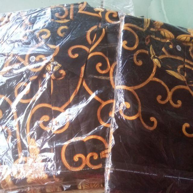 Batik Couple Keluarga Sania Ruffle Ori Ndoro Jowi Dnt Ulir Kuning