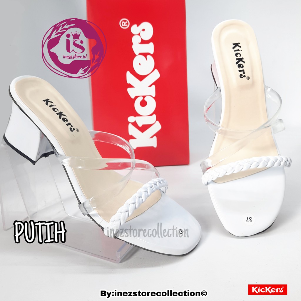 WEDGES SANDAL WANITA JELLY KICKERS TERBARU K-02 MURAH GROSIR