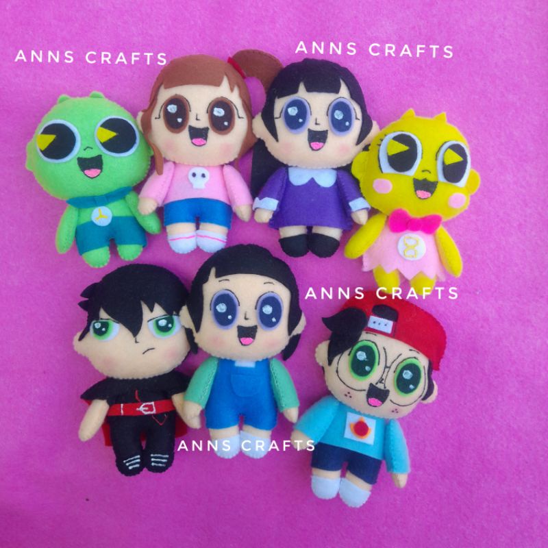 [PO 10 HARI] Satu Set Boneka Shinbi Geumbi (7pcs) Tinggi 13 cm | Boneka The Haunted House