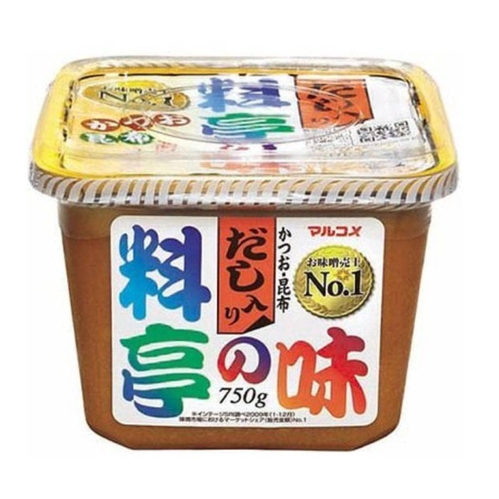 Marukome Japan Ryotei No Aji Stock Dashi-Iri Miso Paste Bumbu Sup Jepa