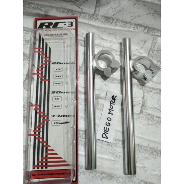 Stang jepit DRAG RC3 utk VIXION NINJA R dan RR