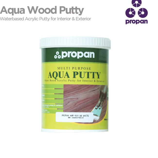 ➨ DEMPUL DUCO PLAMUR KAYU WATERBASED PROPAN AQUA WOOD PUTTY TEAK 1KG ➢