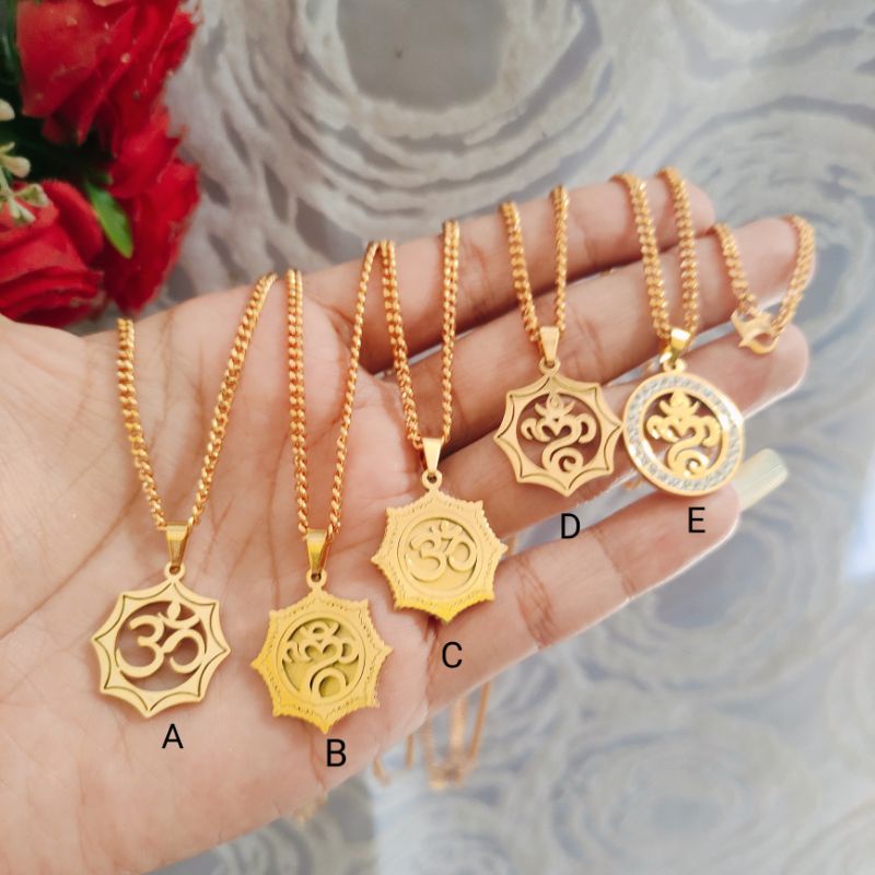 kalung Lambang Hindu/ xuping anti luntur