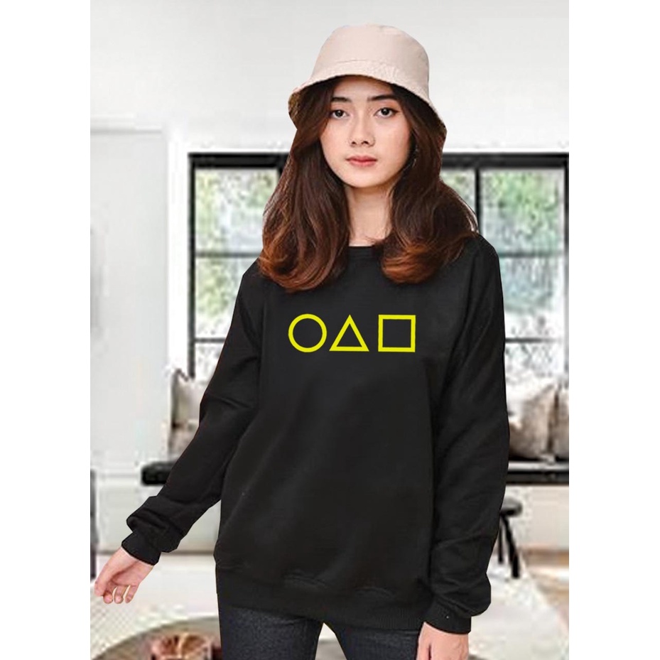 Kaos Lengan Panjang squitz / Kaos Sweatshirt / Atasan Wanita / Atasan Wanita Lengan Panjang / Atasan Import / Kaos Wanita Blus