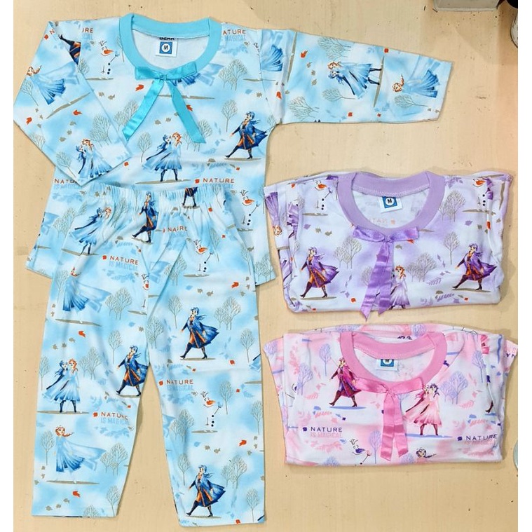 Piyama Chery House Girl Size M-L   2-4    5-7