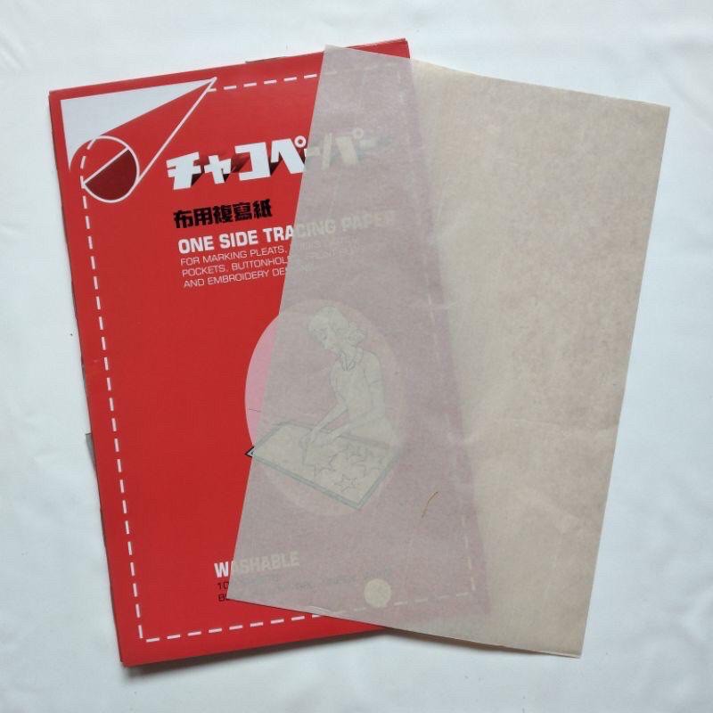 KARBON JAHIT JEPANG / TRACING PAPER / KERTAS KARBON JAHIT ORI BINTANG 4  KUALITAS PREMIUM ECER