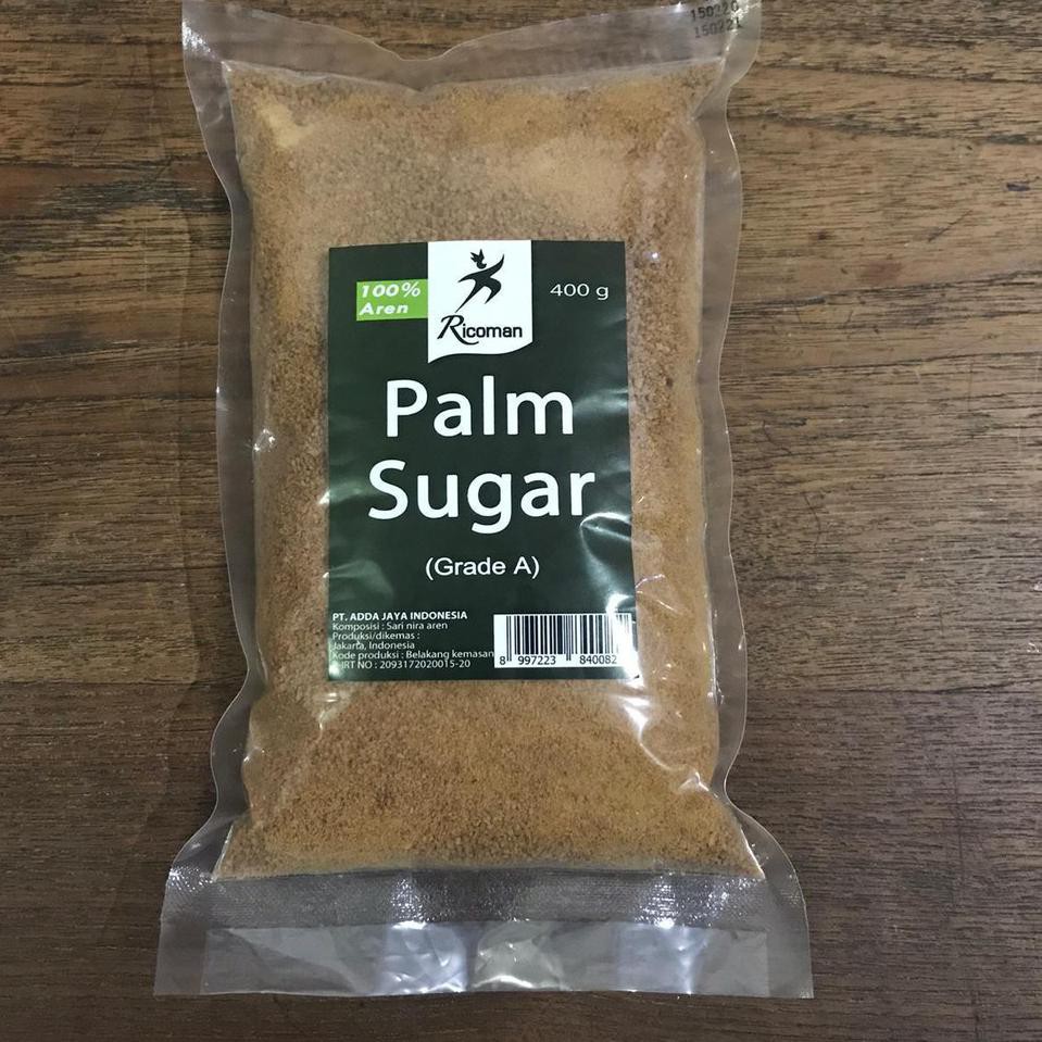 

Diskon DNMJE Gula Palem - Gula Aren / Palm Sugar Ricoman 400gr 78 Readystock
