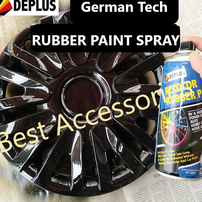 (STOK TERBATAS) Rubber Paint Cat Semprot Velg Body Mobil Deplus X6