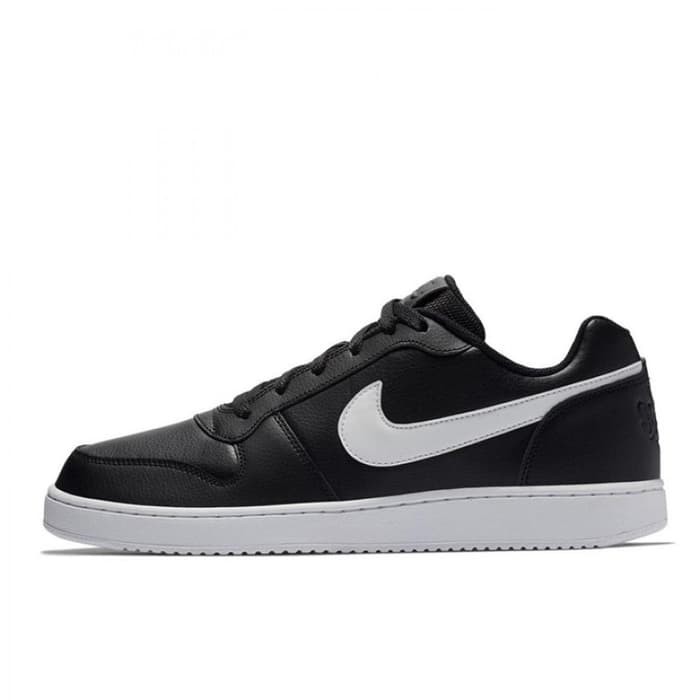 Sepatu Sneakers Nike Ebernon Low Black Original AQ1775-002