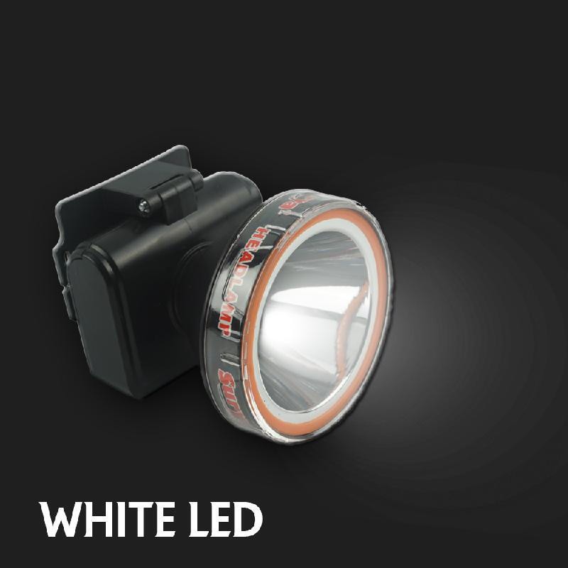 Surya Senter Kepala LED Super Terang Lithium SYH L335R LAMPU PUTIH 33 Watt Super LED Rechargeable