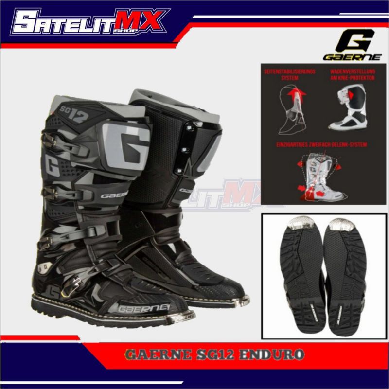 SEPATU GAERNE SG12 ENDURO, BOOT GAERNE SG12, GAERNE SG12