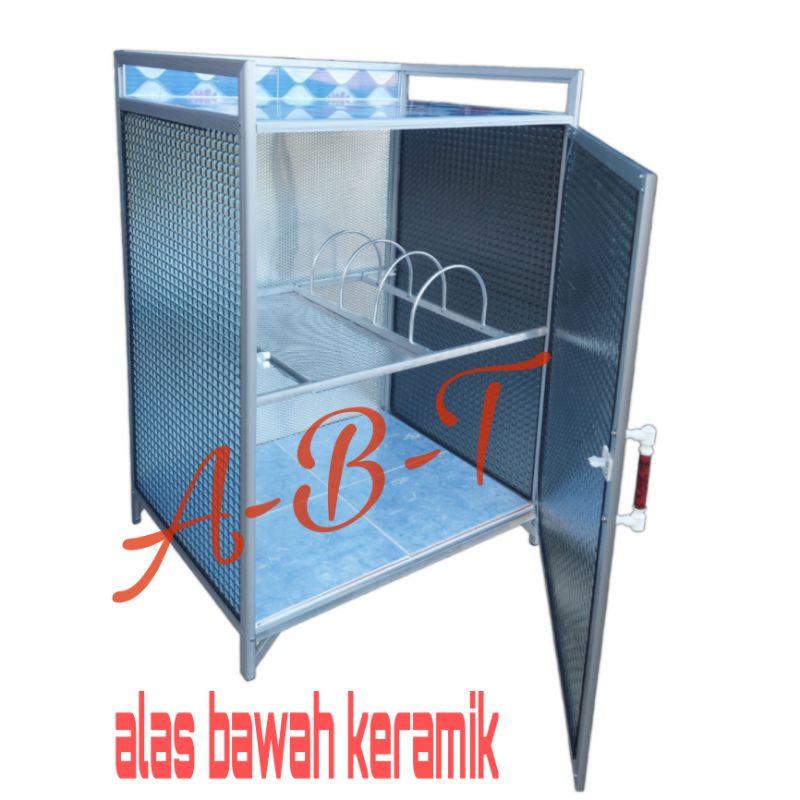 rak kompor meja kompor 1 tungku bawah keramik