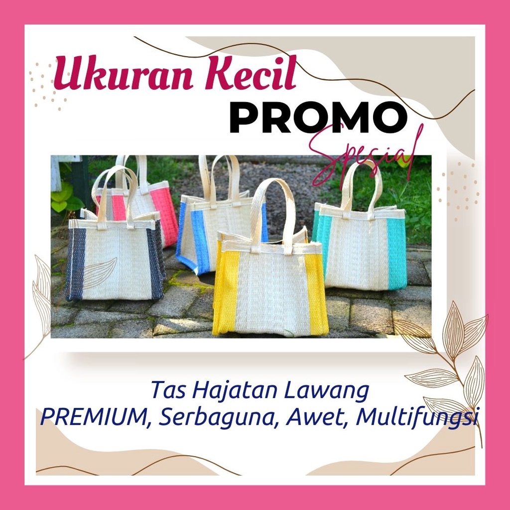 PROMO MURAH, Tas Hantaran, Tas Belanja, Tas Berkat Anyam, Tas Hajatan Lawang