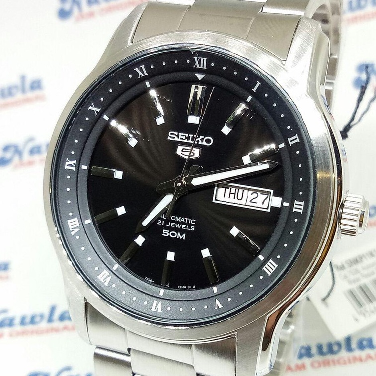 Seiko 5 SNKP11K1 Automatic Black Dial - Jam Tangan Pria SNKP11