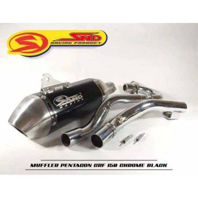 Knalpot CRF 150L SND PENTAGON