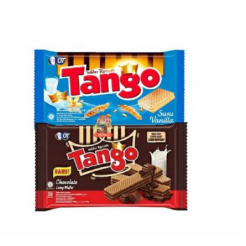 

WAFER TANGO 24 GRAM X 10 PCS RASA COKLAT VANILLA