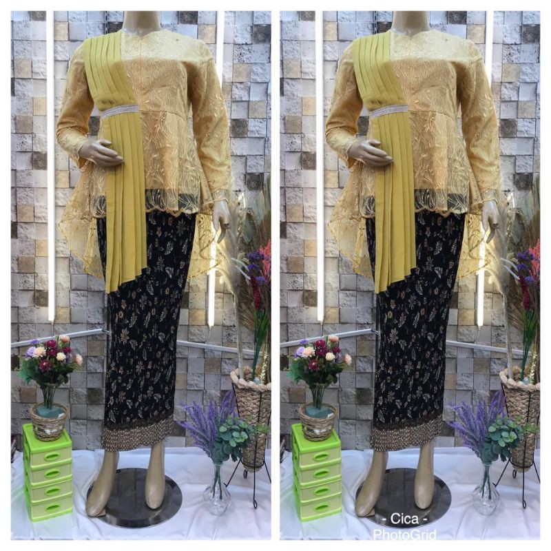 KEBAYA TULLE AMALIA/KEBAYA WISUDA/KEBAYA SELENDANG