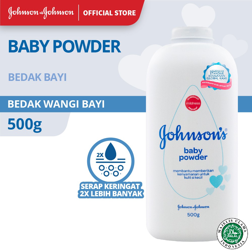 Johnsons Powder 500 gr Bedak Bayi ORIGINAL-BPOM