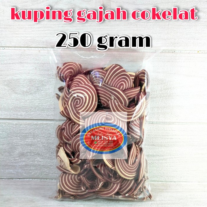 

504Oekho Kuping Gajah 250Gram - Coklat, 250 Gr 6J477iyfi