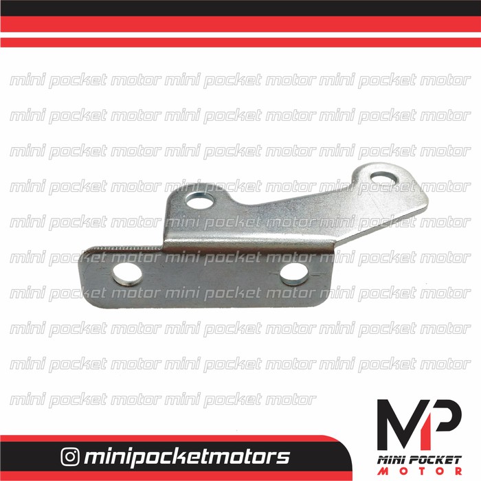 BREKET / BRACKET / DUDUKAN KALIPER REM DEPAN MOTOR MINI GP TRAIL ASLI