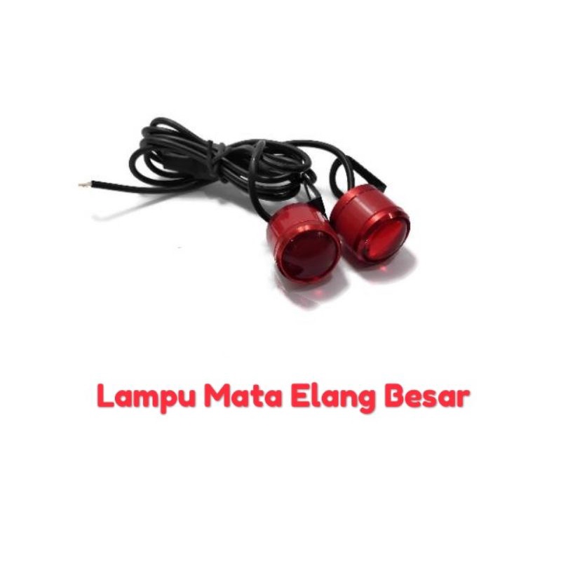Lampu LED Mata Elang Besar / Lampu Strobo