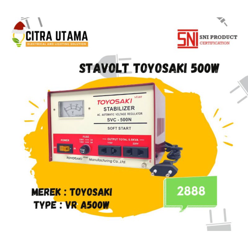 STAVOLT TOYOSAKI 500W K2888