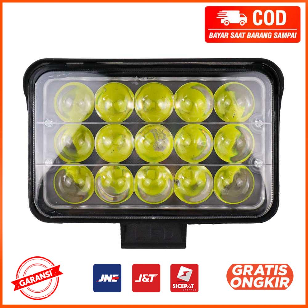 Lampu Sorot Flood Spotlight 45 W 15 LED Cool White