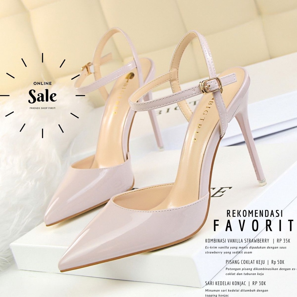 sepatu bapau high heels tali terbaru RG 19
