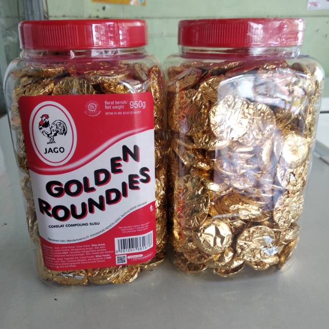 Cokelat Coklat Golden Roundies 950gr PROMO