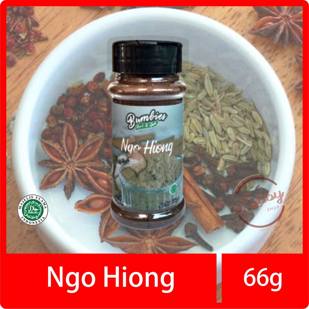 

Bubuk Ngohiong Botol | Bumbu Ngo hiong 66gram | Chinese Five Spices| Penyedap Rempah Rempah | Bumbu Instan