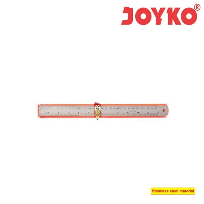 

=====] Stainless Steel Ruler Penggaris Besi Joyko RL-ST30 30 cm