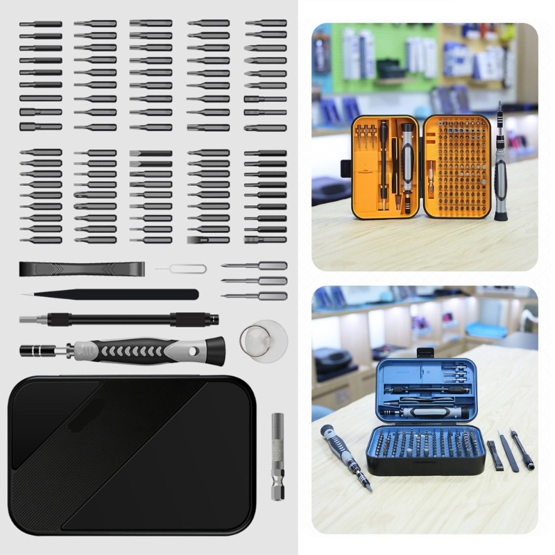 Zzz 130 in 1 Set Obeng Presisi Untuk Reparasi Handphone / Laptop / Jam Tangan