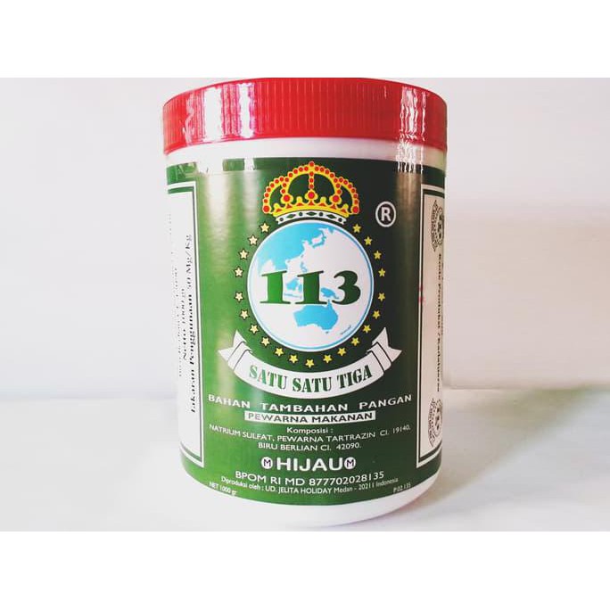 

31.87-Kue- Pewarna Makanan Hijau/ Food Coloring Green 1000 Gr -Terlengkap-Termurah-Dijamin.