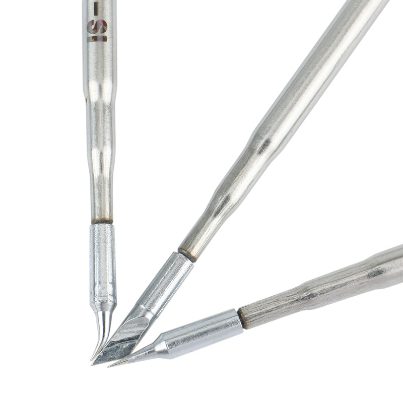 DVO 3Pcs for JBC C210 Soldering Tips Welding Iron Head for JBC Tips T210 Handle JBC CD-2SD/2SHE Handle Solder Station