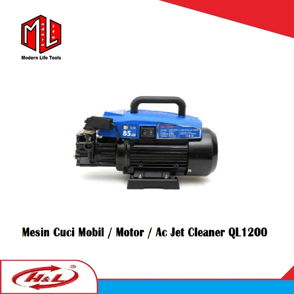 Mesin Steam Cuci Jet Cleaner High Pressure Washer H&amp;L QL-1200