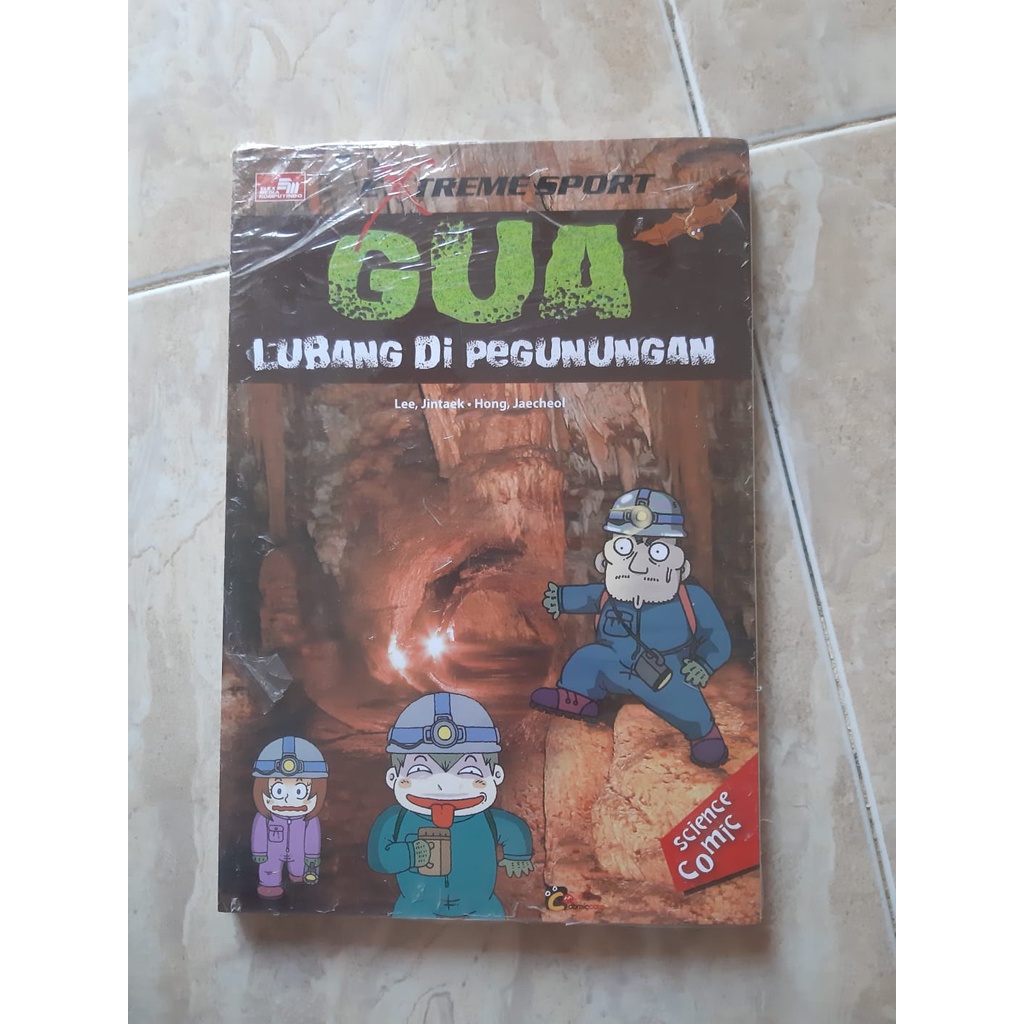 Buku Komik Sains Science Comic Extreme Sport Gua Lubang di Pegunungan