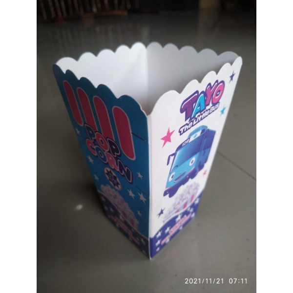 

Box popcorn/kotak popcorn 14x8