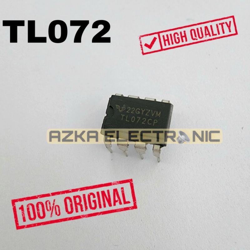 IC TL072CP TL072 TL 072 Texas Instrument