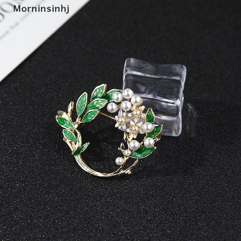 Bros Desain Lily Of The Valley Aksen Mutiara Imitasi