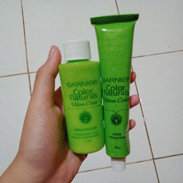  Garnier  Cat  Rambut  Ultra Color Cranberry  Red  Shopee 