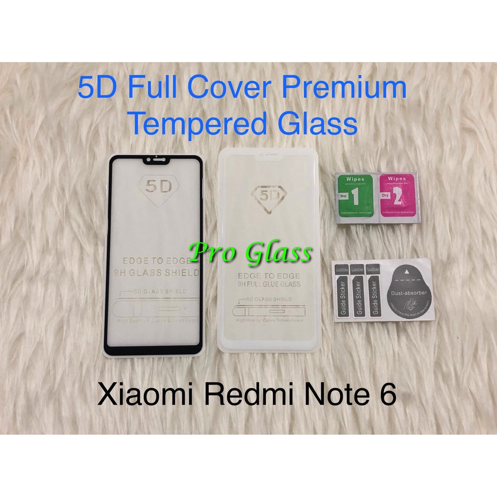 Xiaomi Redmi Note 6 5D Full Cover Magic Glass Premium Tempered Glass