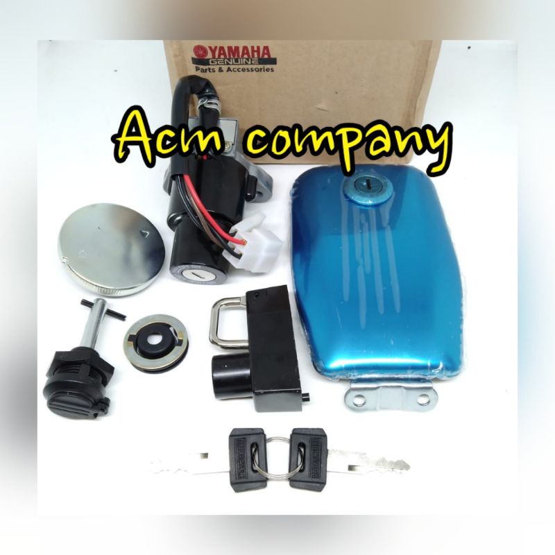 KUNCI KONTAK 1SET LENGKAP YAMAHA RX KING 3KA-H2501-00 MADE IN THAILAND