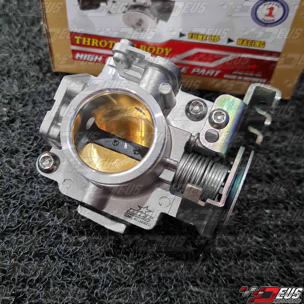 Throttle Body BRT Honda Sonic 32mm 34mm ORIGINAL BINTANG RACING TEAM / TB 32 34 mm