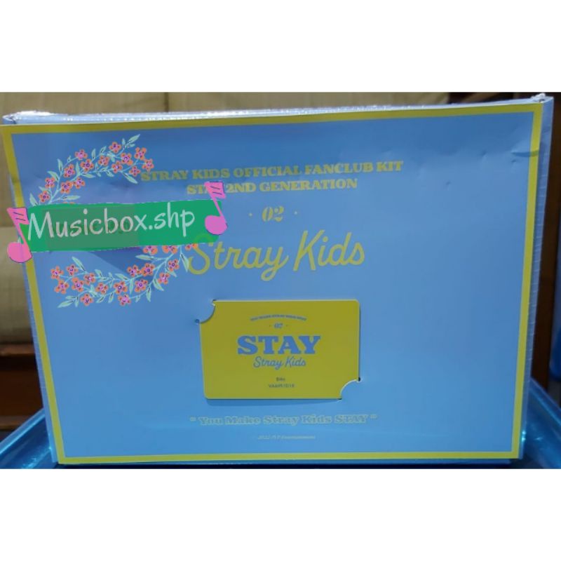 Sharing 2nd Fankit Stray Kids