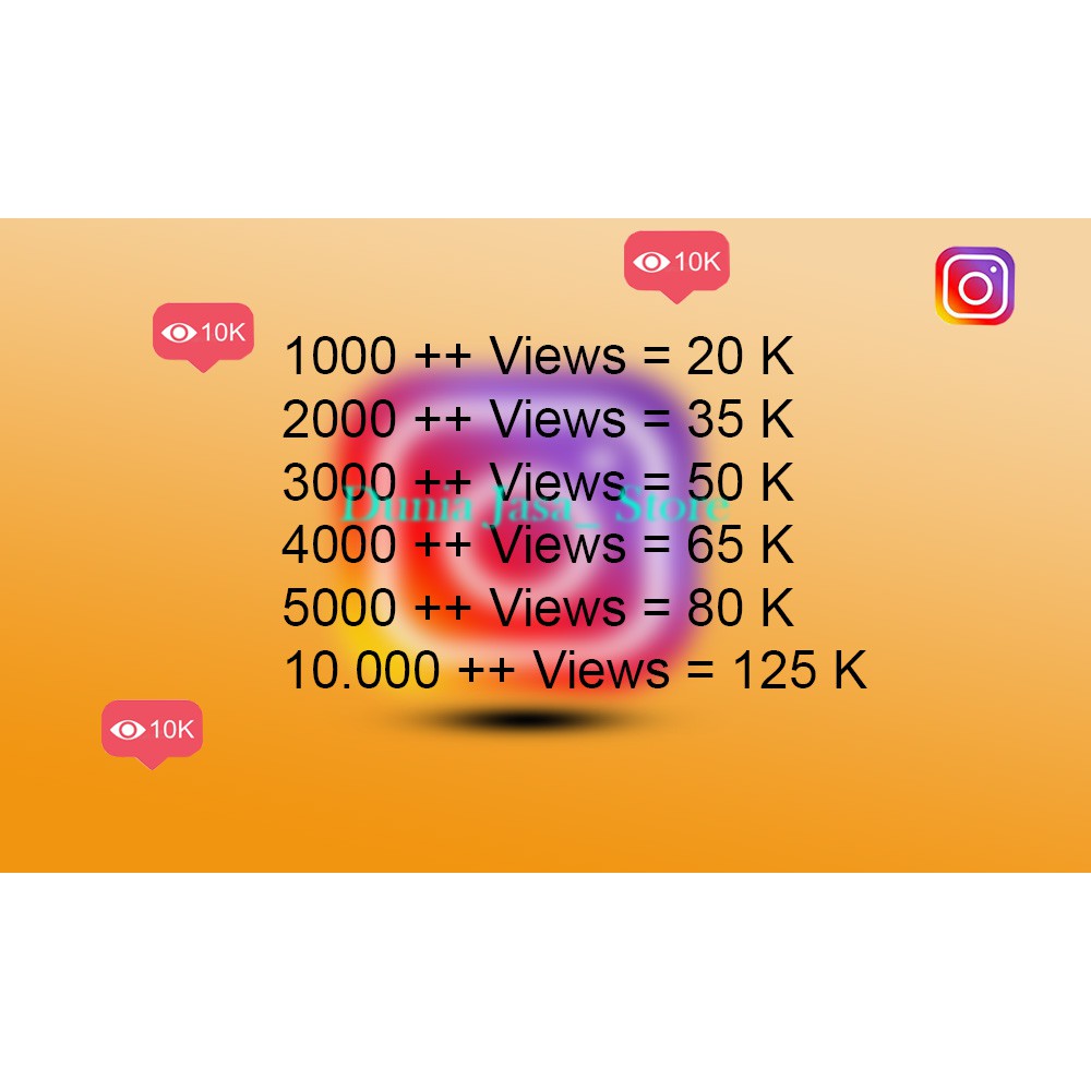 VIEWS INSTAGRAM  REAL INDONESIA TERMURAH GARANSI LIFETIME