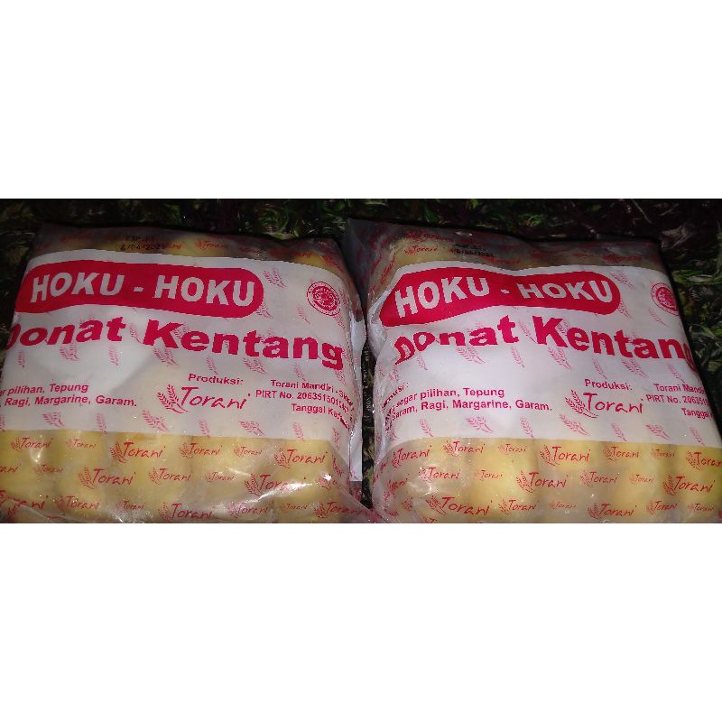 

Hoku hoku donat kentang beku